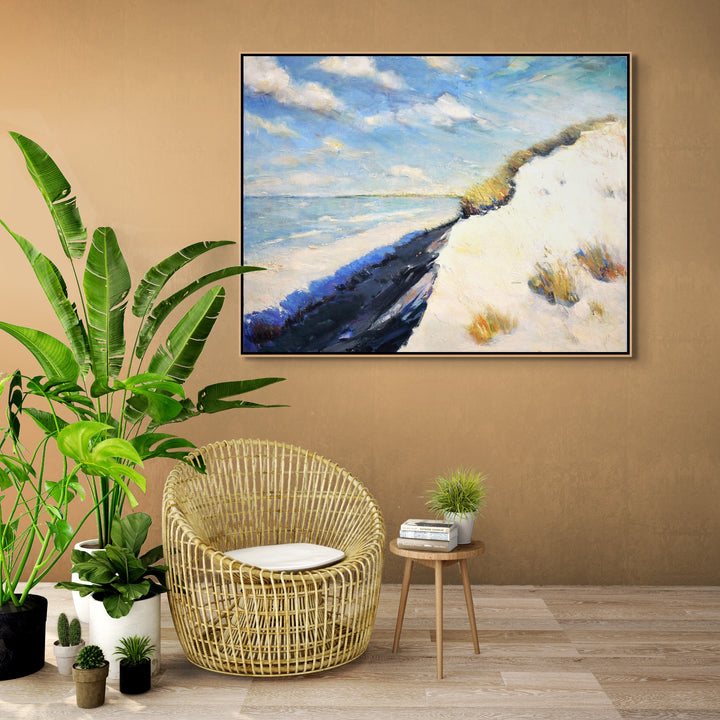 Large coast art for living room