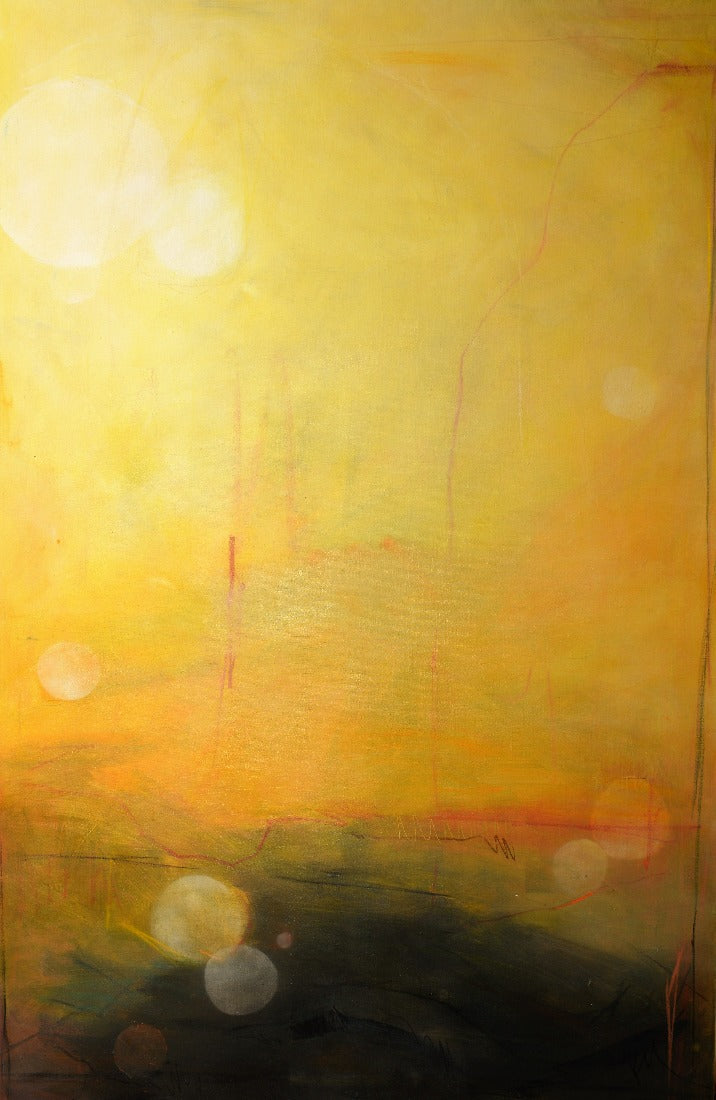 Large scale vertical painting